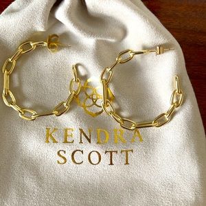 Kendra Scott Ryder Gold Earrings